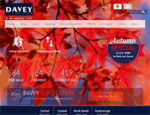Tablet Screenshot of daveyrealestate.com.au